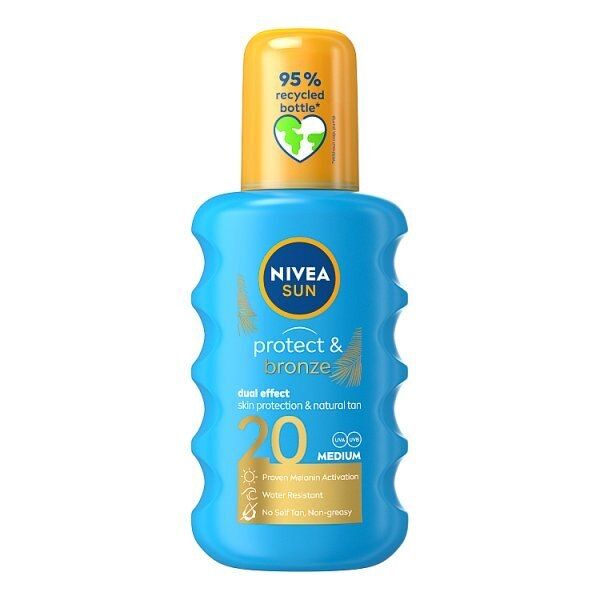 Nivea Sun Protect & Bronze Tan Activating Spray SPF20 200ml