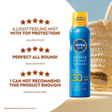 NIVEA SUN Protect & Dry Touch SPF 30 Mist Sunscreen Spray 200ml