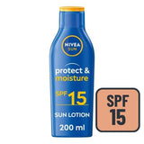 NIVEA SUN Protect & Moisture SPF 15 Sun Lotion 200ml
