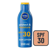 NIVEA SUN Protect & Moisture SPF 30 Sun Lotion     200ml