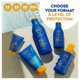 NIVEA SUN Protect & Moisture SPF 30 Sun Lotion     200ml