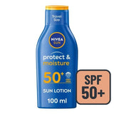 NIVEA SUN Protect & Moisture SPF 50+ Sun Lotion Travel Size 100ml