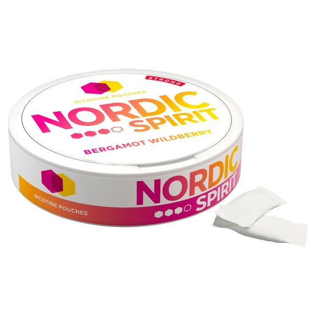 Nordic Spirit Bergamot Wildberry Strong 20 per pack