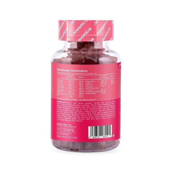 Novomins Adult Multivitamin - 60 Gummies
