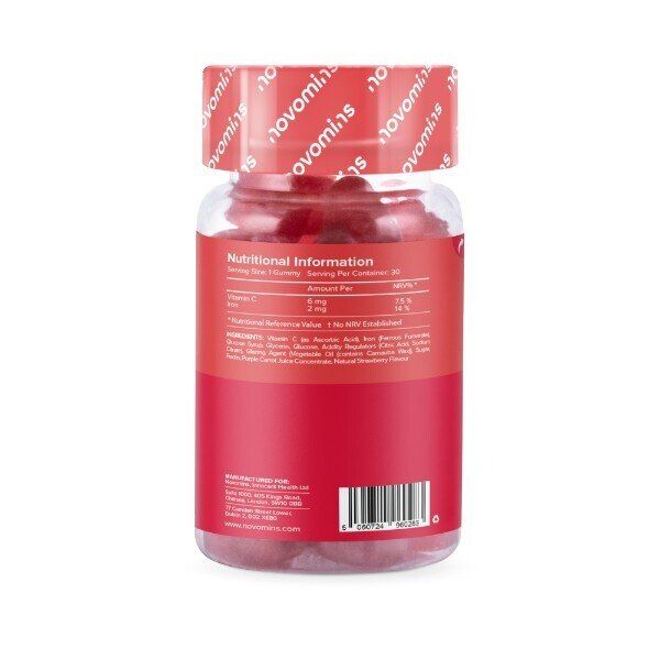 Novomins Kids Iron - 30 Gummies