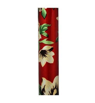 NRS Folding Walking Stick Red Floral