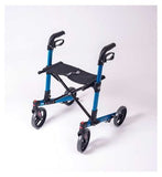NRS Healthcare Compact Easy Rollator – Blue