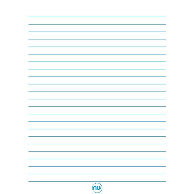 Nu Cloud A5 Black Wiro Notebook - 110 pgs