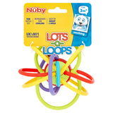 Nuby Lots-a-Loops Teething Ring 3m+