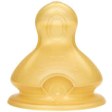 NUK First Choice+ Bottle Teat 6-18 Months Latex with Medium Feed Hole 2 2 per pack