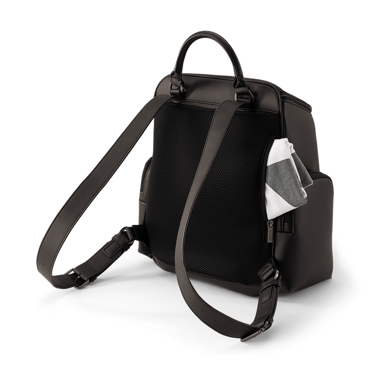 Nuna Essential Bag Caviar diaper backpack, UK version