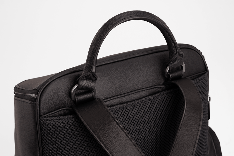 Nuna Essential Bag Caviar diaper backpack, UK version