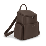 Nuna Essential Bag cocoa leatherette diaper backpack, imported from the UK