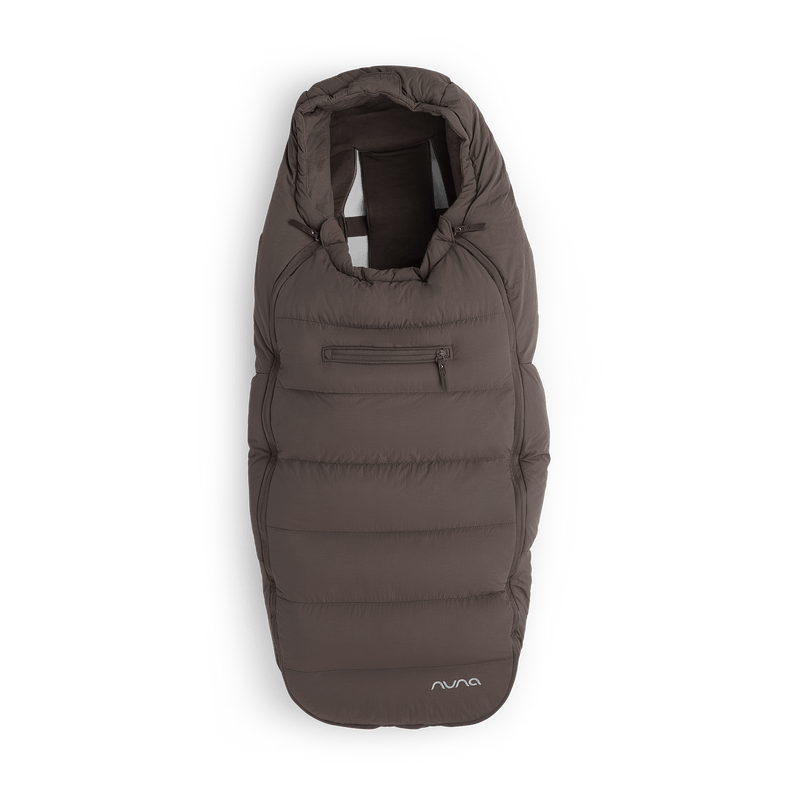Nuna winter footmuff set chestnut, imported from the UK
