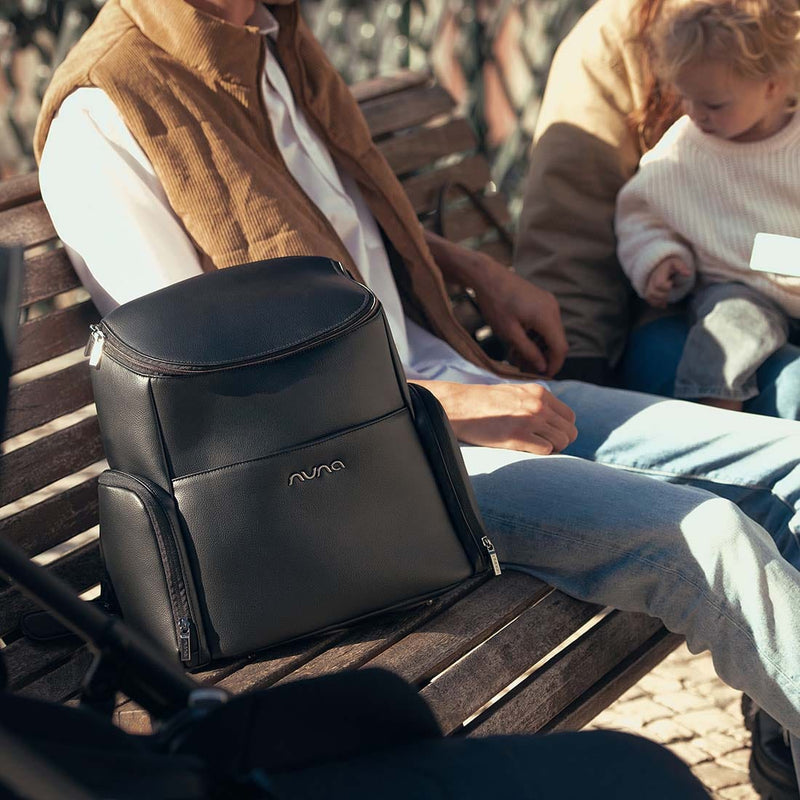 Nuna Essential Bag BMW Edition Element leatherette changing backpack - British product