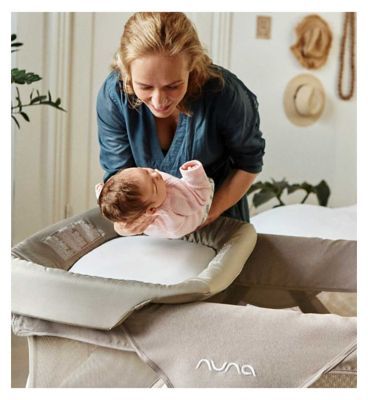 Nuna SENA Travel Cot, Graphite