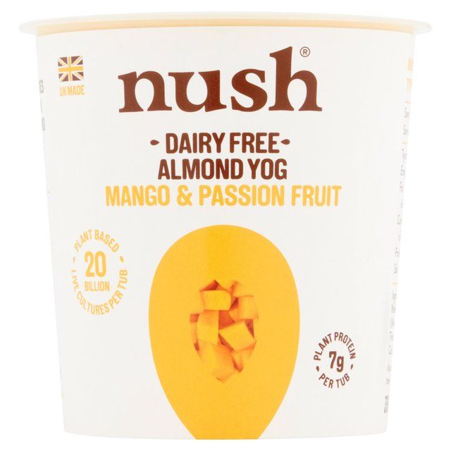 Nush Almond Milk Yog Mango and Passionfruit 350g