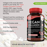 Nutravita Vegan Collagen Formation Complex - 180 Capsules