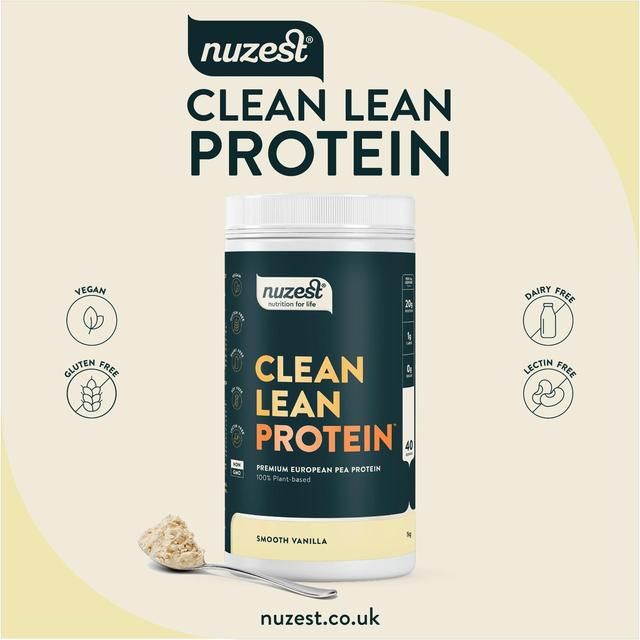 Nuzest Smooth Vanilla Clean Lean Protein Powder 1kg