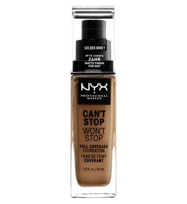 NYX Professional Makeup, Can't Stop Won't Stop Full Coverage Foundation GOLDEN HONEY