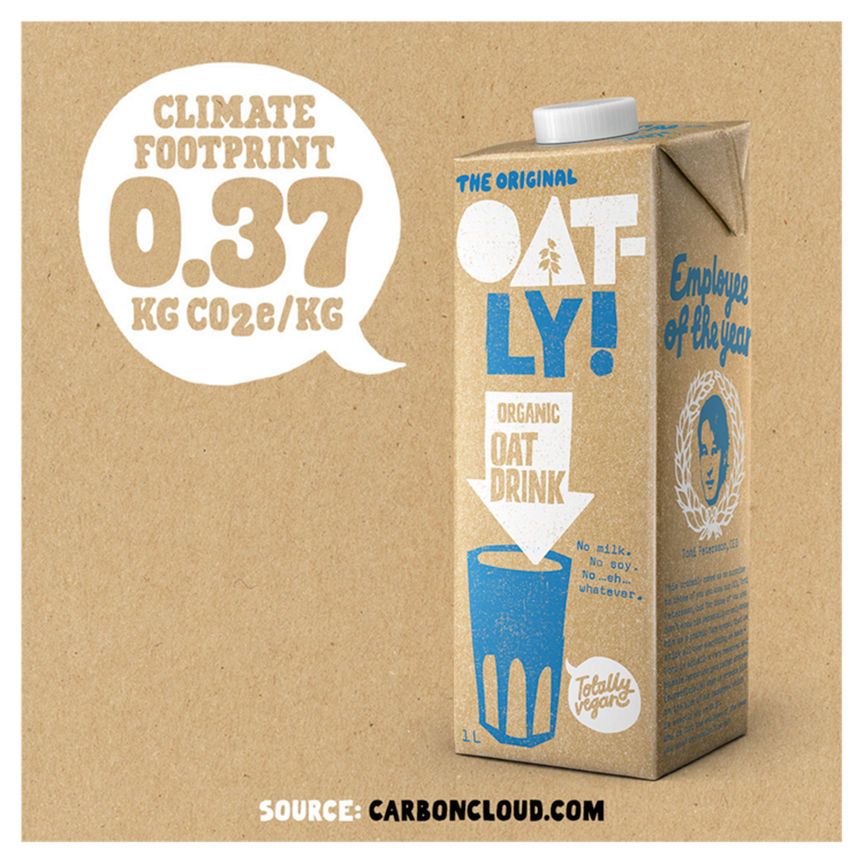 Oatly Organic Oat Drink Long Life