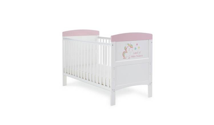 Obaby Grace Inspire Cot Bed - Unicorn