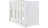Obaby Nika Mini Cot Bed - White