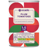 Ocado Italian Plum Tomatoes 400g