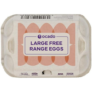 Ocado Large Free Range Eggs 6 per pack