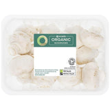 Ocado Organic White Closed Cup Mushrooms 290g