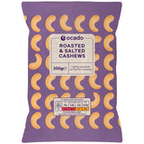 Ocado Roasted & Salted Cashews 200g