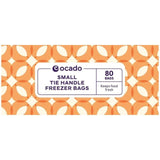 Ocado Small Tie Handle Freezer Bags 80 per pack
