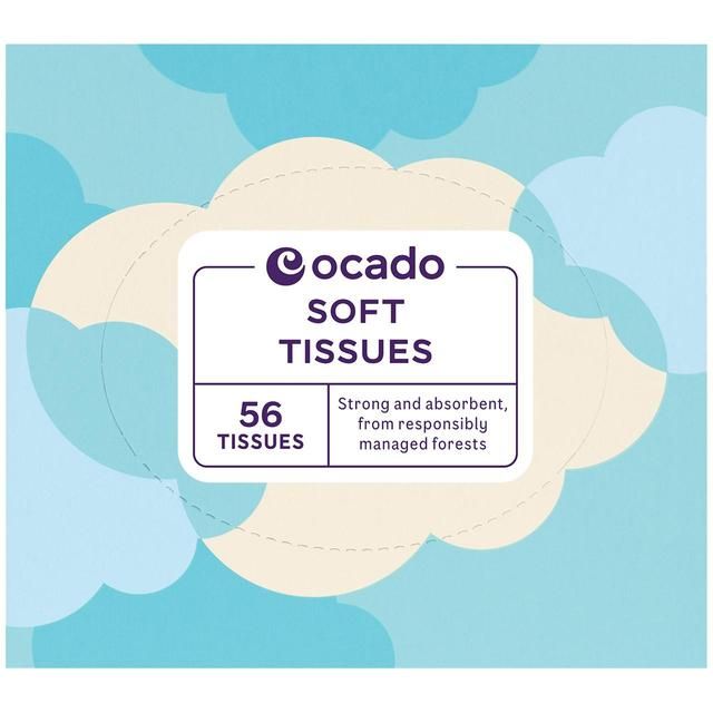 Ocado Soft Tissues Cube 56 per pack