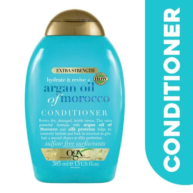 OGX Hydrate & Revive+ Argan oil Extra Strength pH Balanced Conditioner 385ml