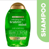 OGX Refreshing Scalp+ Teatree Mint Extra Strength Shampoo 385ml