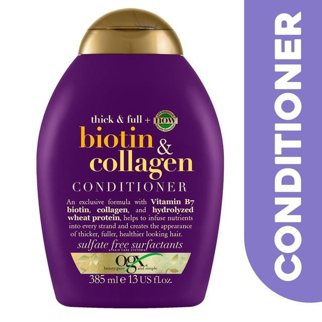 OGX Thick & Full+ Biotin & Collagen pH Balanced Conditioner 385ml