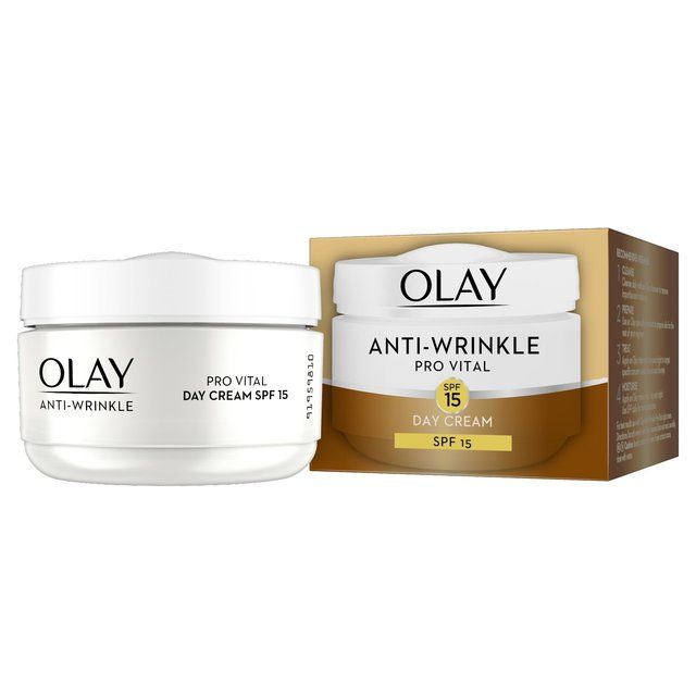 Olay Anti-Wrinkle Pro Vital Moisturiser Day Cream Mature Skin 50ml
