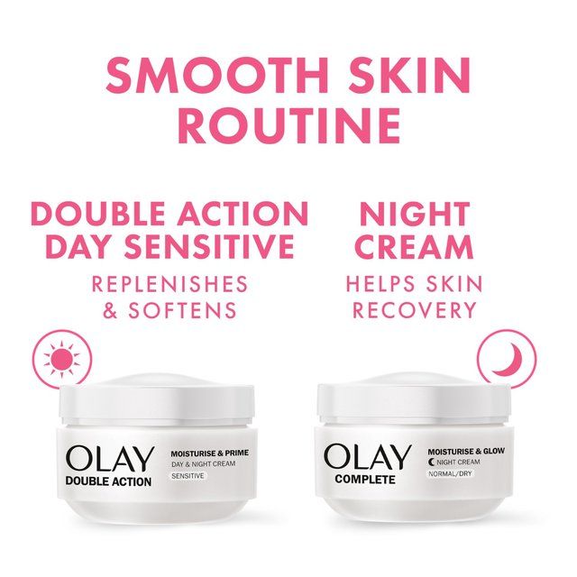 Olay Double Action Sensitive Moisturiser Day Cream 50ml