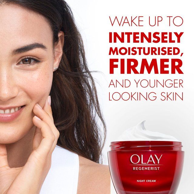 Olay Regenerist 3 Point Firming Anti-Ageing Night Cream Moisturiser 50ml