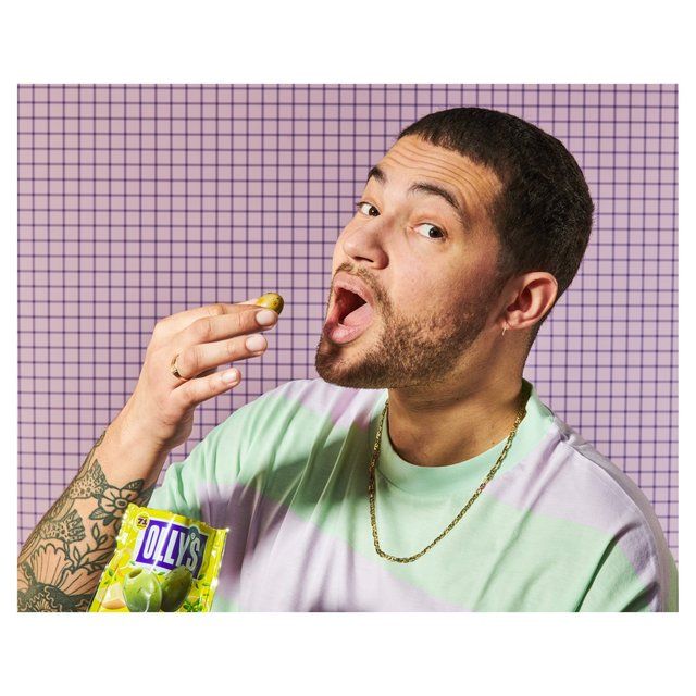 Olly's Olives Lemon & Thyme Green Halkidiki Olives - The Hippie 50g