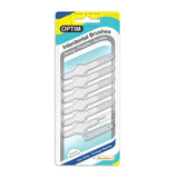 OPTIM Interdental Brushes 0.35mm White 6 per pack