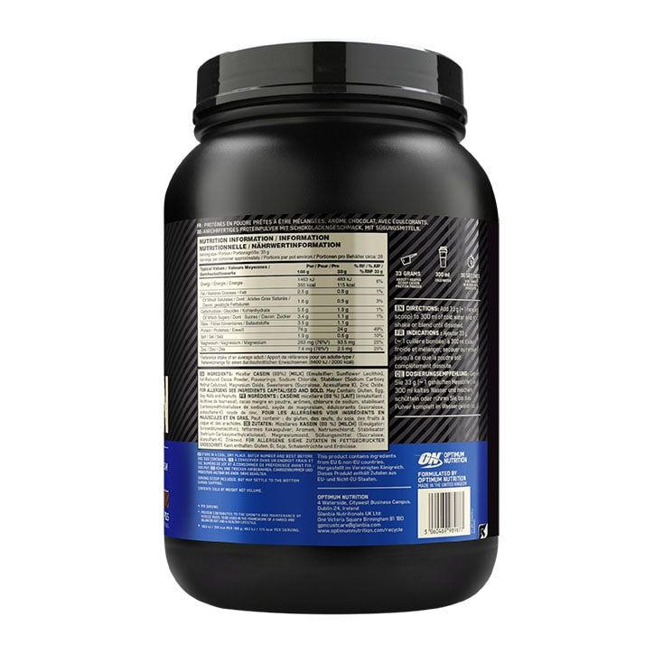 Optimum Nutrition Gold Standard 100% Casein Powder Vanilla 924g
