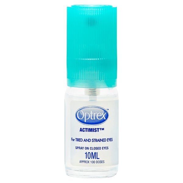 Optrex ActiMist Double Action Spray Tired Strained Eyes 10ml