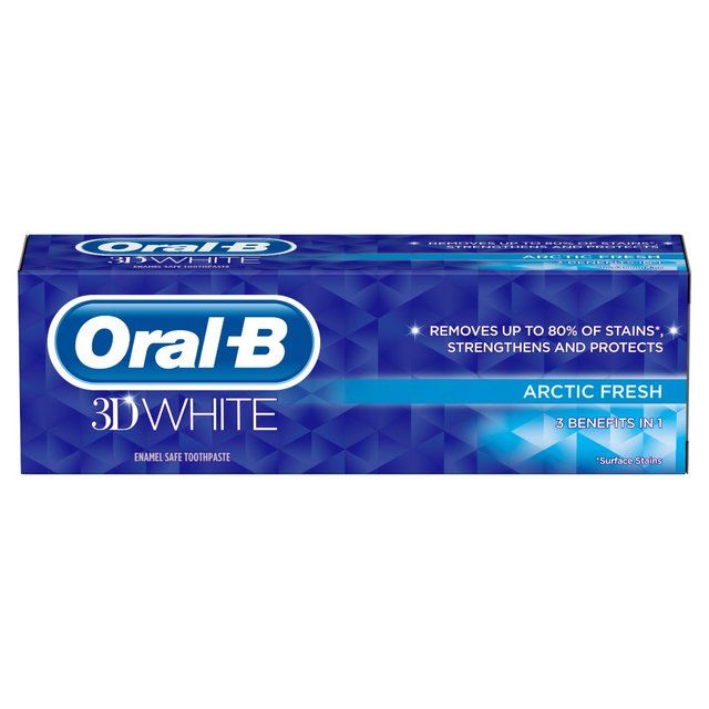 Oral-B 3D White Arctic Fresh Toothpaste 75ml