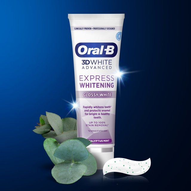 Oral B 3D White Express Whitening Gloss toothpaste 75ml