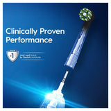Oral B Crossaction Toothbrush Heads Black 2 per pack