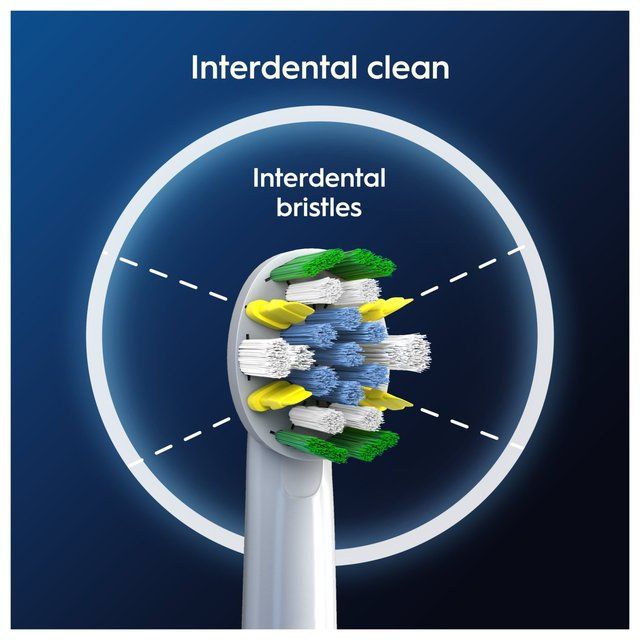 Oral-B FlossAction Toothbrush Heads 4 per pack