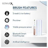 Oral-B Genius X Rose Gold Electric Toothbrush By Braun