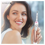 Oral-B Genius X Rose Gold Electric Toothbrush By Braun