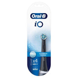 Oral-B iO Ultimate Clean Black Electric Toothbrush Heads 4 per pack